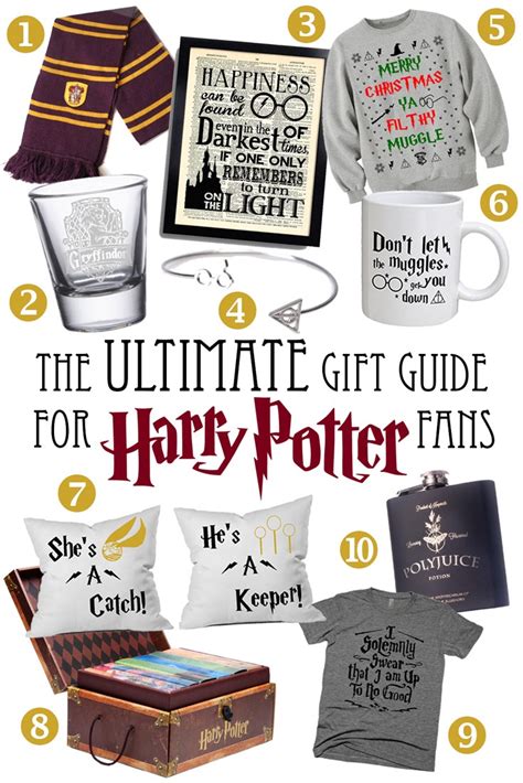 harry potter gaver|30 Best Gifts for Harry Potter Fans (2024) .